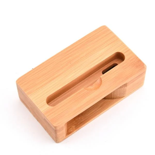 Phone Bamboo Stand With Sound Amplifier