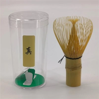 Batidor Matcha japonés hecho a mano Auténtico Chasen