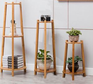 Bamboo Planter Pot Pot Stand